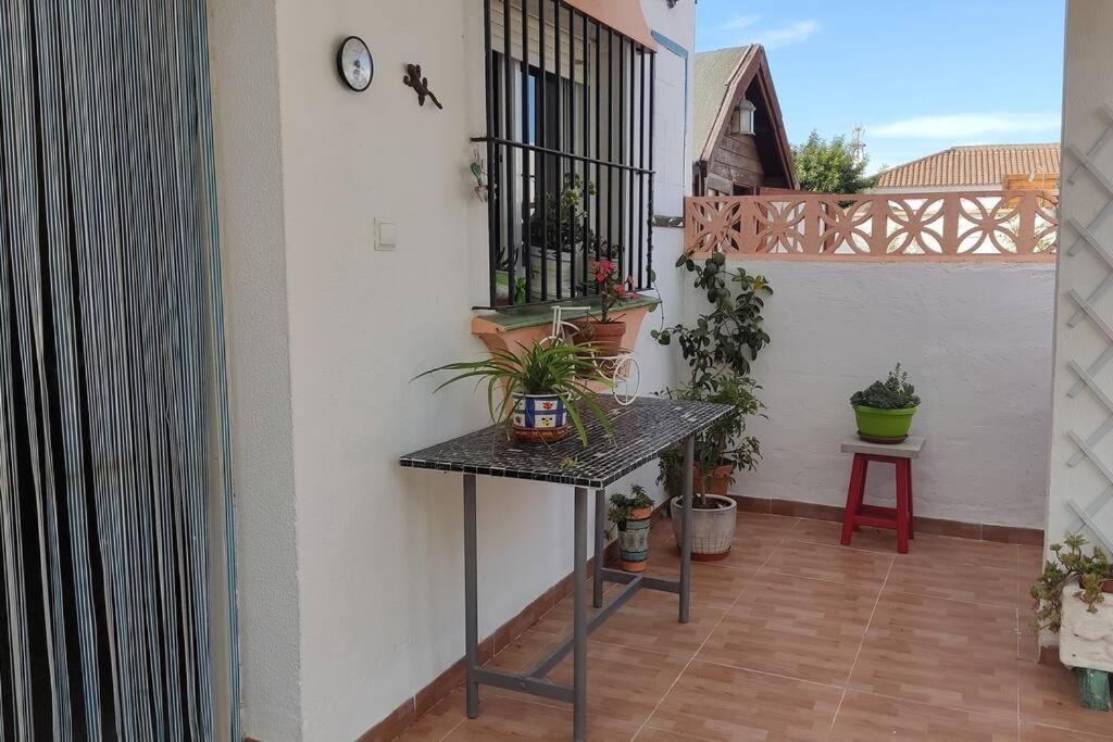 치클라나 데 라 프론테라 Casa Con Piscina Privada Y Jardin 빌라 외부 사진