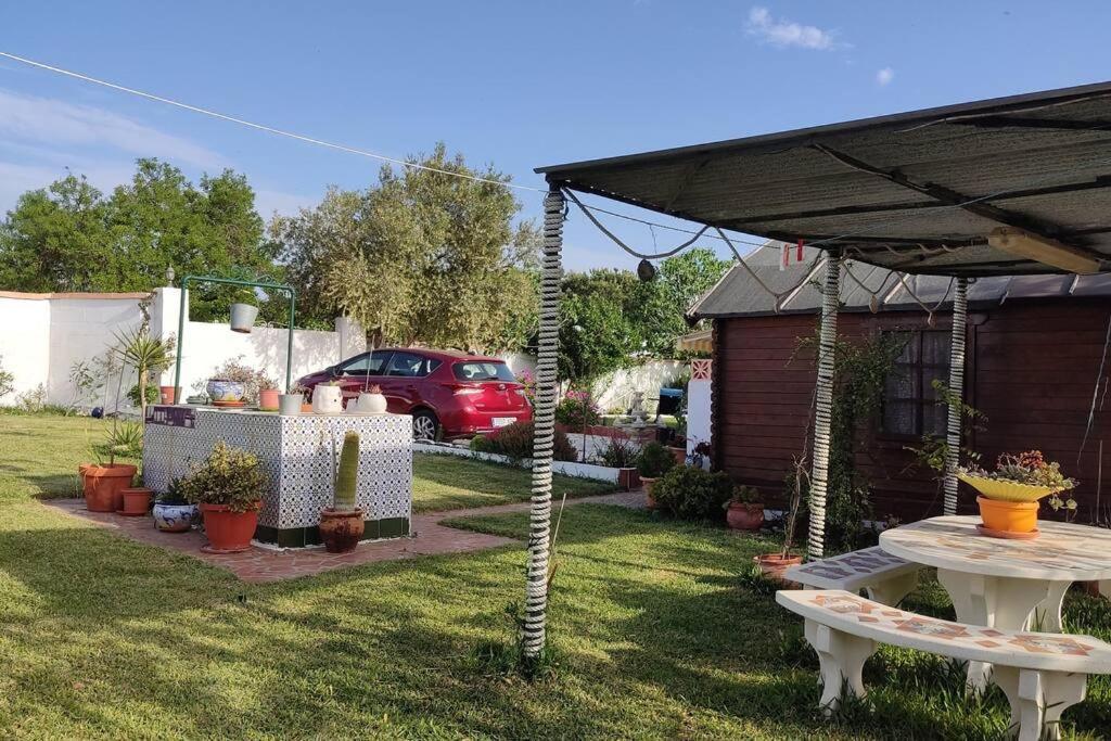 치클라나 데 라 프론테라 Casa Con Piscina Privada Y Jardin 빌라 외부 사진